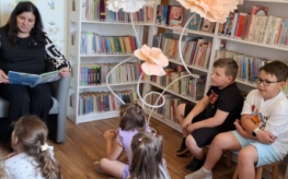 Ogólnopolski Tydzień Czytania Dzieciom w bibliotece w Mieszkowie