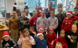 Mikołajkowe spotkanie klasy II – kreatywnie i świątecznie