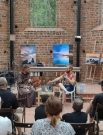 Spotkanie z Krzysztofem Piersą  i wystawa obrazów Aleksandra Orszulika